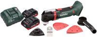 Metabo MT 18 LTX outil multifonction sans fil 18 V OIS / Starlock + 2x batterie LiHD 4,0 Ah + chargeur