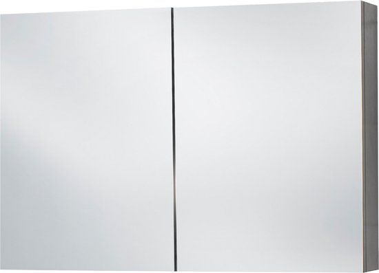 Differnz Somero Spiegelkast - 100 cm - Antraciet