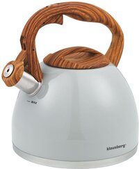 KLAUSBERG Top Choice - Fluitketel - houten handvat - 3 liter