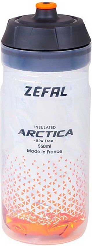 ZEF Arctica 55 - Bidon - 550ml - Zilver/Oranje