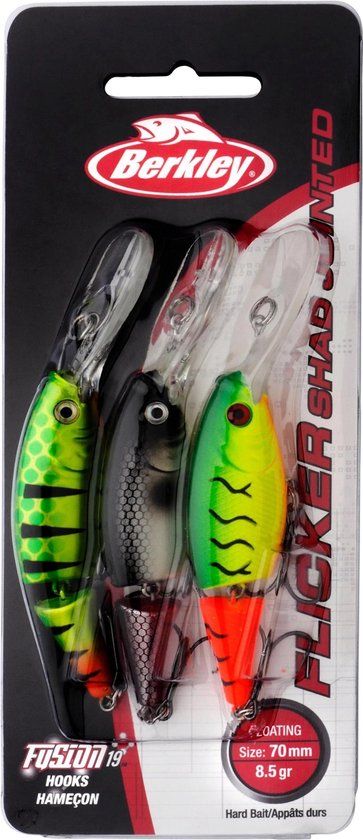 Berkley Flicker Shad 7cm 3 Pack - 30g