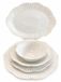 Bricard Bernis Serviesset - 25-delig - Blanc - Porcelaine
