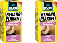 Bison 4 pakken behanglijm voor zwaar en speciaal behang 200 gram - Multi