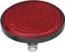 ProPlus Réflecteur - set de 2 - rouge - fixation par boulon - 60mm - boulon M5 - rond