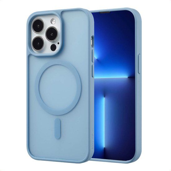 imoshion Color Guard Backcover geschikt voor MagSafe - Lichtblauw - iPhone 13 Pro