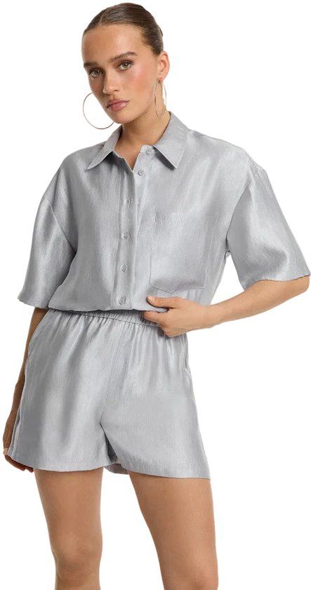 Refined Department colourful rebel Refined Department Alana Blouse Zilver