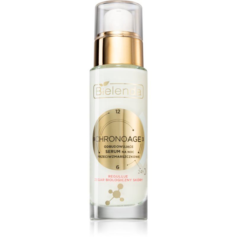 BIELENDA CHRONO AGE ODBUDOWUJĄCE SERUM PRZECIWZMARSZCZKOWE NA NOC 30ML