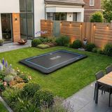 High Life trampoline 300x230 cm Ingraaf trampoline Zwart