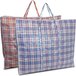 XXL Shopper Set - 2x Large Shopping Bags - 100L - Red & Blue
