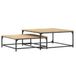vidaXL 2-delige salontafel set, Sonoma-eik