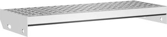 vidaXL Traptrede rooster 60x24x7 cm gegalvaniseerd staal