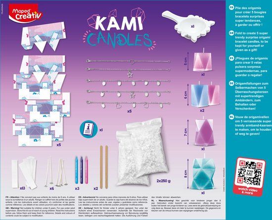 HELLER Maped Bougies Origami Surprise