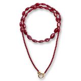 Bonnie Studios ketting Funky bordeauxrood