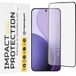 Techsuit Film de protection d'écran pour Oppo Reno14 FS 5G / Reno14 F, Verre trempé, Collage intégral, Noir