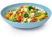 Plasticforte Rond diep bord - blauw - kunststof - 19 cm