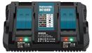 Chargeur de batterie 18V - Chargeur rapide 6A - Li-Ion - Compatible BL1830, BL1860, BL1840, BL1815 - Compatible avec outils sans fil 18V - Chargeur 6A