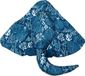 Jack and Vanilla Revive Rog - Hondenspeelgoed - Hondenknuffel - Drijvend Waterspeelgoed - Gerecycled Polyester - 34 cm