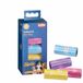Nobby TidyUp Poepzakjes met pootafdruk, voorraadverpakking pastel, 10 rollen à 15 zakjes