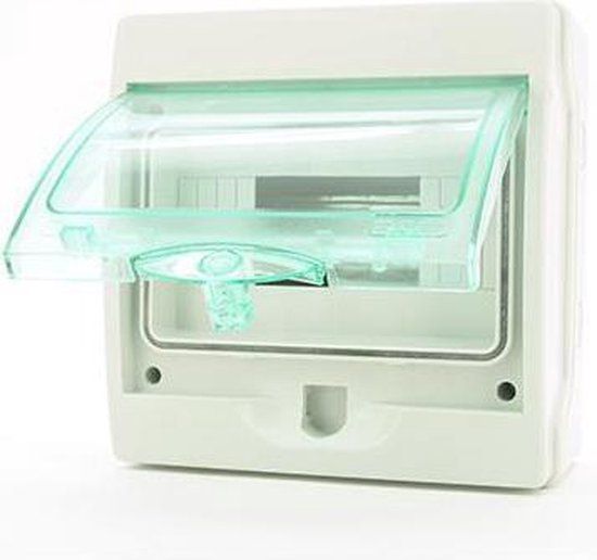 Schneider lege zekeringskast 4 modules IP65 EK9 grijs