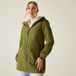 Regatta Jas Hiking Dames Waterproof Breathable Groente Maat 36