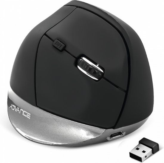 Advance ADVANCE S-V185RF Kantoor Rechtshandig RF Draadloos 2400 DPI Muis