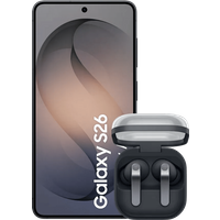 Samsung Galaxy S26 256GB Zwart 5G + Samsung Galaxy Buds4 Pro Zwart