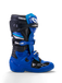 Alpinestars Yamaha Jugend-Tech 7S Stiefel Bleu Noir Blanc, Taille : 8