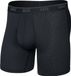 SAXX Boxershort Quest Quick-Dry Mesh - Boxer met BallPark Pouch® - Onderbroek Sneldrogend & lichtgewicht - Zwart - M