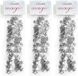 Inge-glas Inge's Christmas Decor Gmbh 3x Kerstslingers zilver 750cm