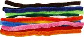 creotime Chenille draad, dikte 25 mm, kleuren assorti, 60 assorti