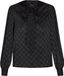 faina Blouse 'Fashion Look' antraciet / zwart