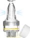 Kivora B.V. Haarolie-applicator, hoofdhuidolie-applicator, mini-hoofdhuidmassageapparaat om de haargroei te bevorderen, minoxidil-applicatieborstel in flesje, minoxidil-applicatieapparaat met massagerollerbal
