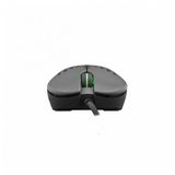 eShark White Shark NAGINATA Gaming Muis Zwart RGB