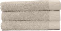 Cinderella Weekend Washandjes - Set van 3 - 100% Katoen - 16x21cm - Taupe