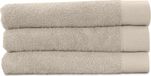 Cinderella Weekend Washandjes - Set van 3 - 100% Katoen - 16x21cm - Taupe