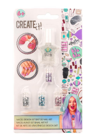 Canenco Create It! Nail Art Kit Mermaid