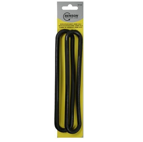 Benson Borg/Spanrubber 200mm 2 dlg