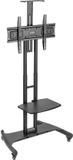 SpeaKa Professional SP-TVC-710 Châssis TV 81,3 cm (32) - 190,5 cm (75) Support au sol, Réglable en hauteur, Pivotant