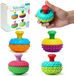 Jouets sensoriels à bascule pour pouce en silicone - Lot de 4 - Réduit le stress - Jouet sensoriel - Anxiété - TDAH