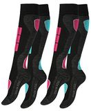 Stark Soul Sportsokken turquoise / donkergrijs / pink / zwart