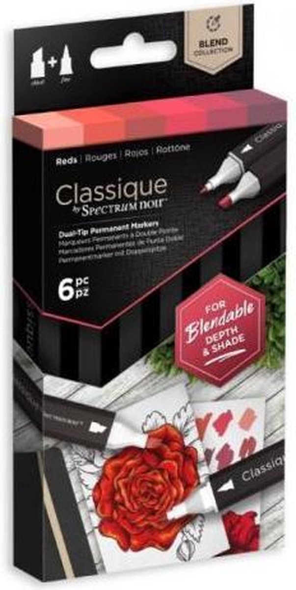 Crafter's Companion Classique (6PC) - Reds