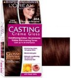 L'Oréal Paris Casting Creme Gloss Haarkleur, Brownie (454), zonder ammoniak, 2 stuks