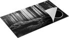 Chefcare Inductie Beschermer Bos met Mos op Rotsen - Zwart Wit - 90x55 cm