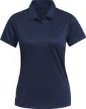 adidas Performance Solid Performance Poloshirt Dames Blauw XXL
