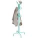 Simple Houseware Staande jas en hoed hanger organizer rek, 12 haken turkoois