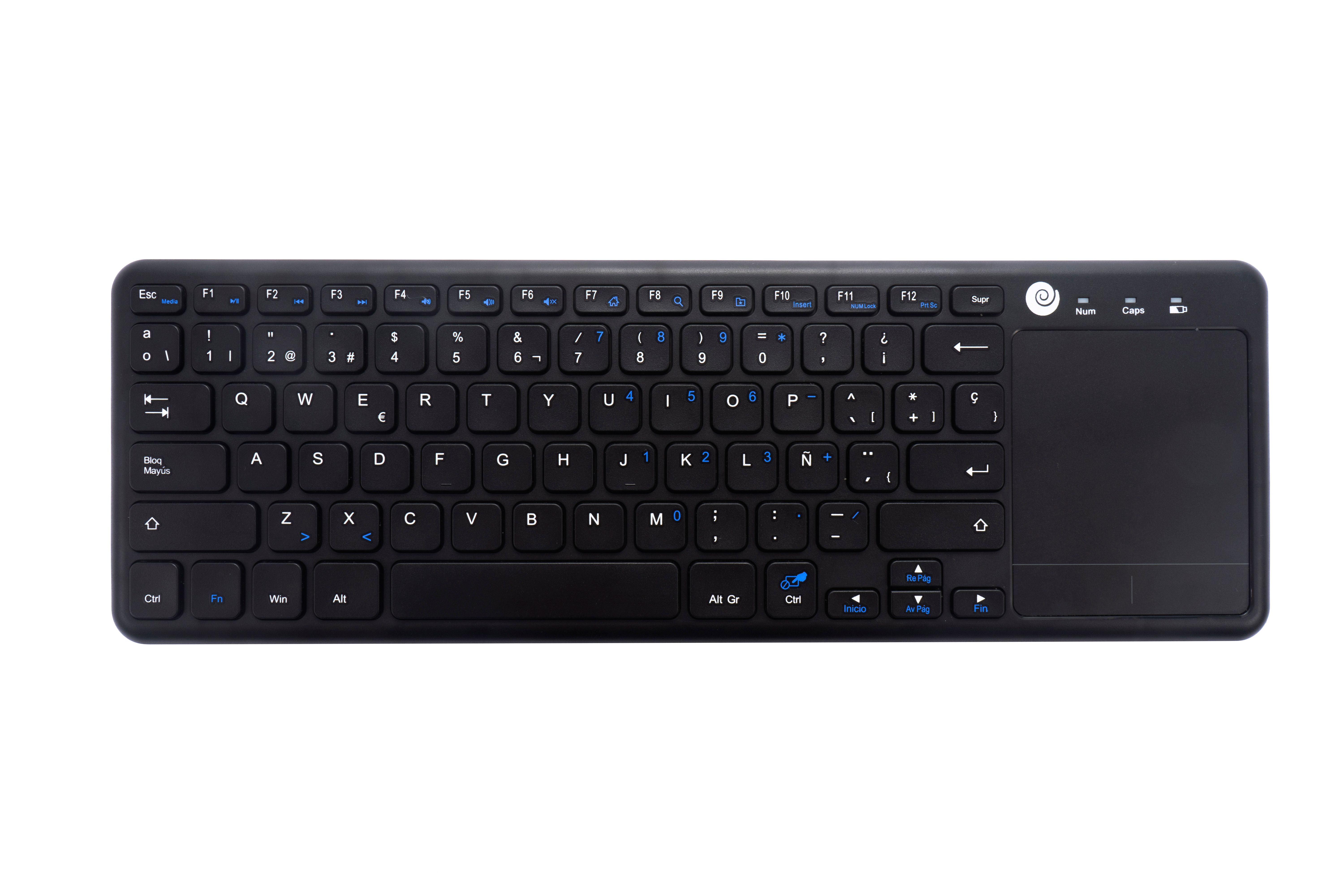 CoolBox CoolTouch - Toetsenbord - Zwart