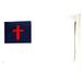AZ FLAG Christelijke religie 150x90 cm Polyester 100D 2 Ringen