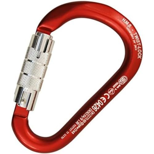 Kong HMS Classic Twist Lock, rood/glanzend