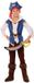 EUROCARNAVALES, SA Witbaard Piraat Jongens Verkleedpak Blauw/wit 6-delig 92/104