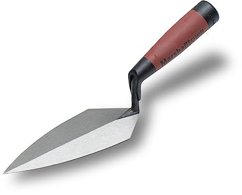 Marshalltown 45 7D 7 x 3 Pointed DuraSoft Handle Trowel, 7 x 2-1/2"